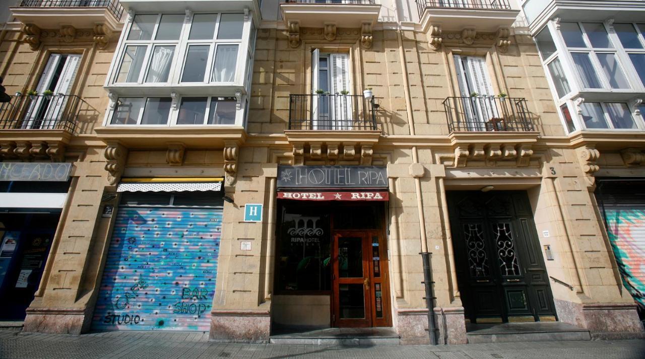 Hotel Ripa Bilbao Exteriör bild